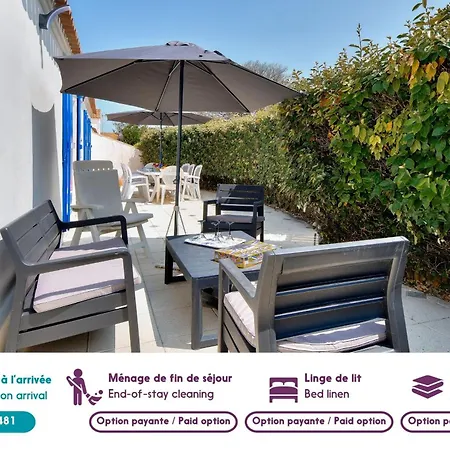 300 M Du Port - Jardin - Maison Pour 6 * Нуармутье